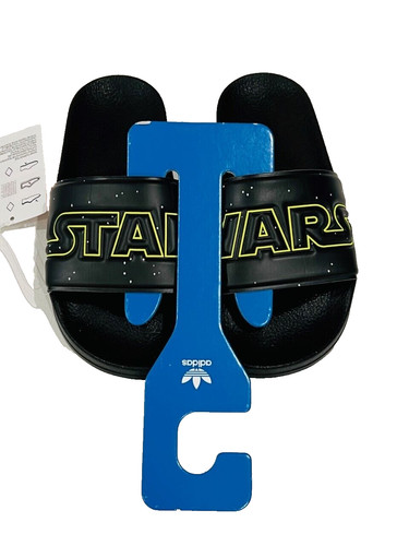 Adidas FX6352 Star Wars Adilette Slides nero (4)