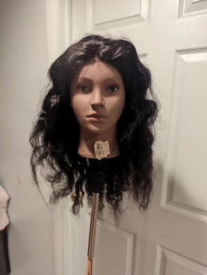 High Quality regular Top 22 to 24" curly wavy 100% Virgin Human Hair Lace Wig  - Image 1 of 4