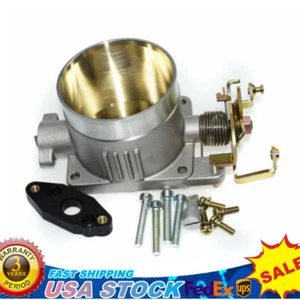 Silver 75MM Car Throttle Body Direct Fit For 96-04 Ford Mustang GT 4.6L - Bild 1 von 10