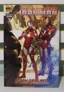MARVEL - THE INVINCIBLE IRONMAN - STARK RESILIENT! HC / DJ GRAPHIC NOVEL BOOK! - Picture 1 of 2