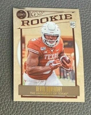 2020 Panini Legacy SILVER DEVIN DUVERNAY Rookie RC Texas / Ravens #192 - Image 1 of 2