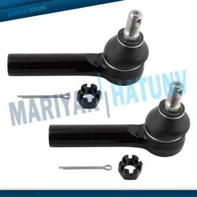 2X Outer Tie Rod Set For 1986-1995 Ford Taurus Mercury Sable Lincoln Continental - Image 1 of 2