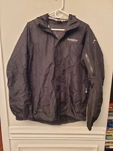 Field and Stream Men Hoodie Windbreaker Jacket Black Sz Medium Lightweight  - Picture 1 of 6
