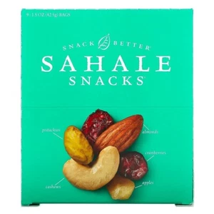 Sahale Snacks Classic Fruit and Nut Trail Mix 1.5 OZ (Pack of 9) - Picture 1 of 7
