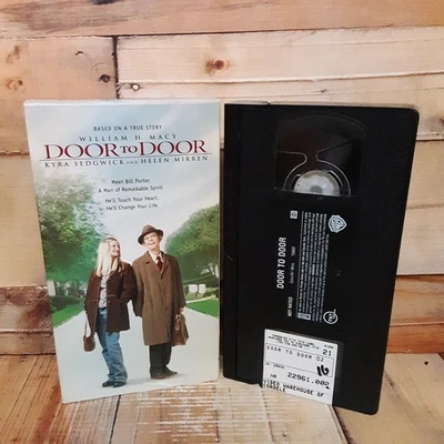 Door To Door VHS Used William H Macy Kyra Sedgwick Helen Mirren Drama Foto 1 de 4