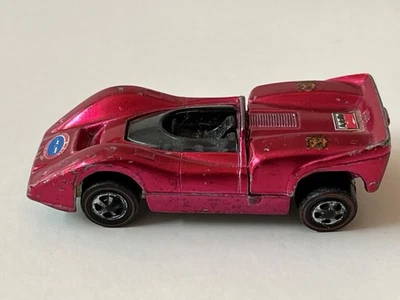 Hot Wheels Redline McLaren M6A #4 1968 rosa Foto 1 de 4