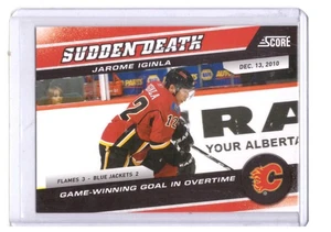 Jarome Iginla 2011-12 Panini Score Sudden Death Card #24 - Picture 1 of 1