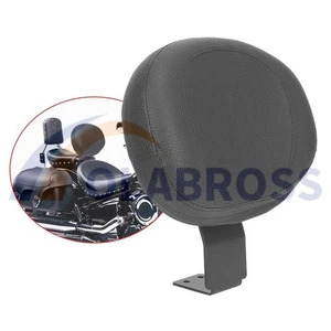 Driver Rider Backrest Black For Yamaha V-Star 650 XVS400 Custom Classic 98-08 / - Picture 1 of 12