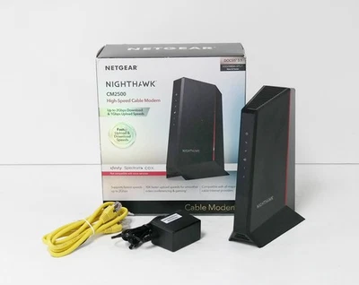 NETGEAR Nighthawk CM2500 DOCSIS 3.1 Cable Modem - Image 1 of 4