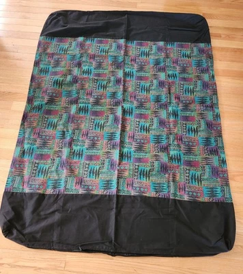 Unbranded Full Size Futon Cover Green Fuchsia  South Western Tapestry New NWOT - Image 1 of 4