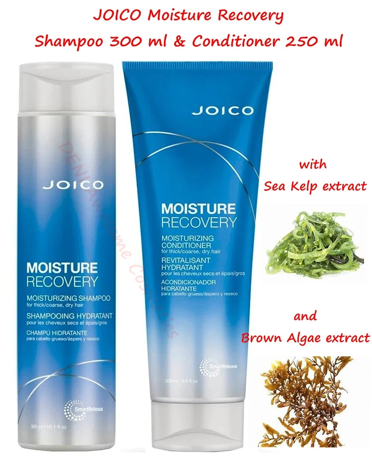 Joico MOISTURE Recovery Shampoo 300 ml & Conditioner 250ml - Duo