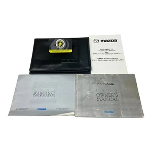 1992 Mazda Miata MX-5 MX5 OEM Original Owners Manual Good Used Book 92 NA NA6 #1 - Bild 1 von 1
