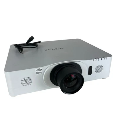 Hitachi Projector CP-WU8461 Tested White No Remote - Image 1 of 4