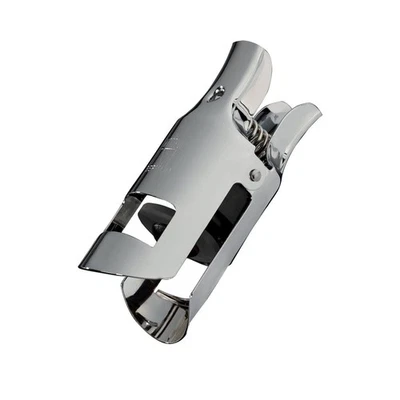 Westmark Champagne Bottle Stopper, Monopol Edition, Steel/Plastic, Tappa, Silver - Immagine 1 di 4