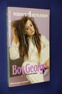 BOY GEORGE Scott Cohen TODAYS #1 SENSATION Book 1984 Culture Club 1980s Pop - Picture 1 of 12