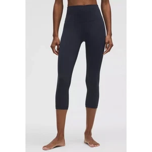 LULULEMON MARINEBLAU ALIGN HOCH GESCHNITTEN; GRÖSSE 10 - Bild 1 von 4