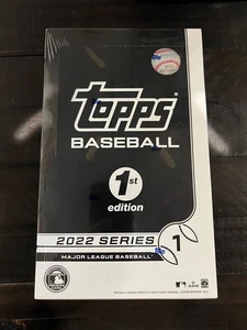 2022 Topps Series 1 1st Edition MLB Baseball Factory Sealed Hobby Box New - Picture 1 of 3