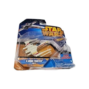 Star Wars Hot Wheels Diecast X-Wing Fighter Red 5 Mattel CGW67 - Foto 1 di 4