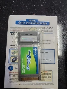 D-Link AirPlus XtremeG Wireless Network PCI Adapter 802.11g 108Mbps DWL-G520 - Picture 1 of 3