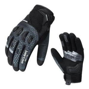 WOSAWE Touchscreen Motorcycle Gloves Breathable Anti-slip Hand Protective Gear - Picture 1 of 14