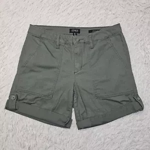 Jones New York Utility-Damenshorts grün mittelhoch Stretch Baumwollmischung Größe 4 - Bild 1 von 12