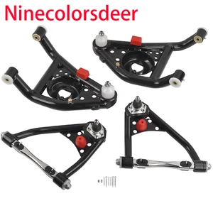 4PC Front Uppder&Lower Tubular Control Arms fit 67-69 Camaro, 68-74 Nova - Picture 1 of 12