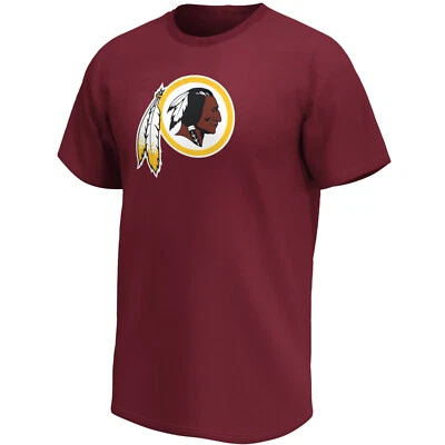 NFL T-Shirt Washington Redskins Iconic Primary Logo Graphic Football Shirt