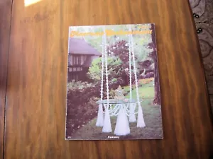 1978 Macrame Enchantment Book 2 Fantasy Pattern Book Table Hangers - Picture 1 of 8