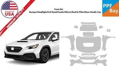 For Subaru WRX 2022-2025 Full Front Paint Protection Film PreCut Kit PPF - Image 1 of 4