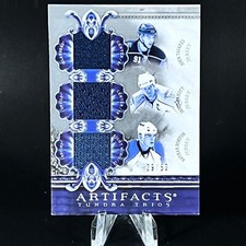 John Tavares J Arnott N Horton 2010-11 UD Artifacts Tundra Trios Silver /50 LOOK