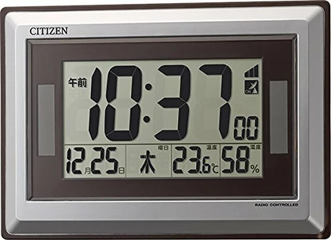 CITIZEN wall clock radio digital solar-assisted power supply R182 8RZ182-019 Cover