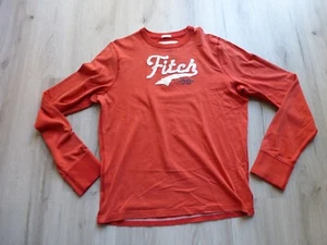 Vintage Abercrombie And Fitch Sweatshirt Mens Large Muscle Fit Distressed Y2K - Picture 1 of 9