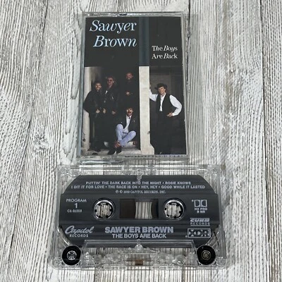 Sawyer Brown - The Boys Are Back - Cassette Tape - Image 1 of 2