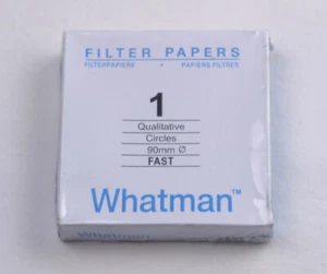 FILTERPAPIER 9 cm 100 SCHEIBEN QUALITATIV SCHNELL 101 - Bild 1 von 1