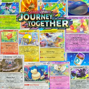 Pokémon Journey Together Reverse Holographic & Holo Rare Pick Your Card - Picture 1 of 159