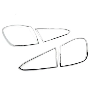 Mercedes A-Class W177 Chrome Tail Light Rear Lamp Surround Pair - 2018-Onwards - Picture 1 of 2