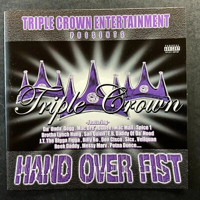Hand Over Fist, 2001 Triple Crown Hip Hop / Gangsta Compilation, Like-New CD - Image 1 of 2