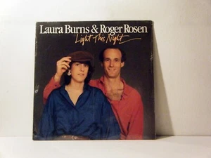 LAURA BURNS and ROGER ROSEN LP Light this night 1985 Flying Fish  vinyl SEALED! - Picture 1 of 1