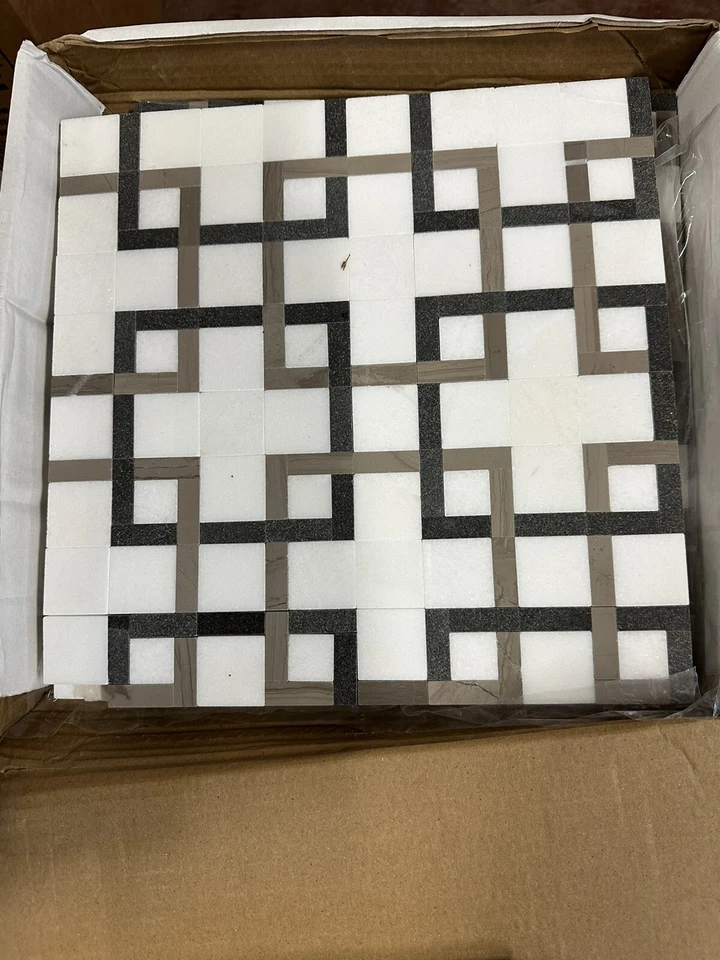 Azulejos de piso o pared de lujo - Diseño geométrico  Foto 1 de 1