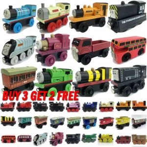 The Tank Engine Tender Wooden Magnetic Railway Train Toys Truck Cars Gift XMAS. - Picture 1 of 65