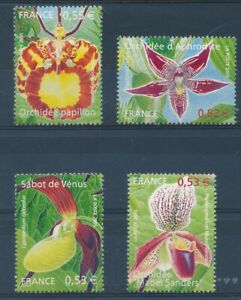 [BIN9135] France 2005 Flowers good set of stamps very fine MNH