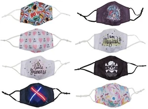 Mund-Nasen-Maske 3lagig »Fancy« KIDS Gesichtsmaske Waschbar Schutz Behelfsmaske - Picture 1 of 9