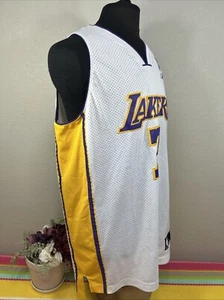 Reebok 2000s LA Los Angeles Lakers Lamar Odom #7 Basketball Jersey Men’s Size LG - Picture 1 of 11