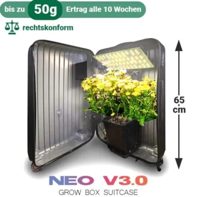 NEO V 3.0 – Mini Grow Box Koffer XL - Bild 1 von 4