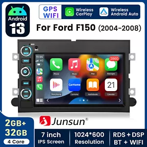 For Ford F150 F-150 2004-2008 Carplay Android 13 WIFI BT Car Stereo Radio GPS FM - Picture 1 of 10