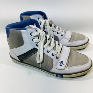 Original Penguin by Munsingwear Cirrus PCIR200-6 HI-Top White Sz 11 Mens Shoes - Picture 1 of 7