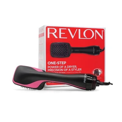 Revlon Hair Brush Hot Air Brush Straightener Hair Dryer Electric Brush Styler