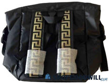NEW SUMMER 2023 VERSACE  BLACK AND GOLD RIDER BACKPACK WITH CROSSBODY STRAP