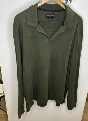 Suéter Camiseta Cuello Redondo Negro Marrón 1826 Verde Oliva Para Hombre Talla XXL Foto 1 de 4