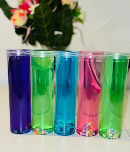 Clear Colorful Slime Bottle Children' Toy Party Crystal Jelly Mud Slime Kids 1 X - Picture 1 of 13